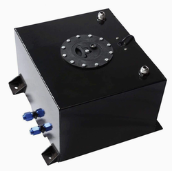 30L Aluminum Fuel Cell with Sensor – Explosion Resistant Mirror Polished Fuel Tank