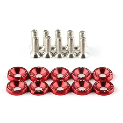 M6 Aluminum Fender Washer Kit with Bolts