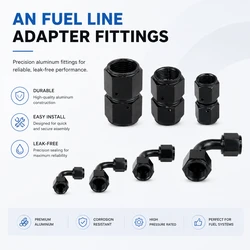 What’s the Difference Between -6AN and -8AN Fittings?